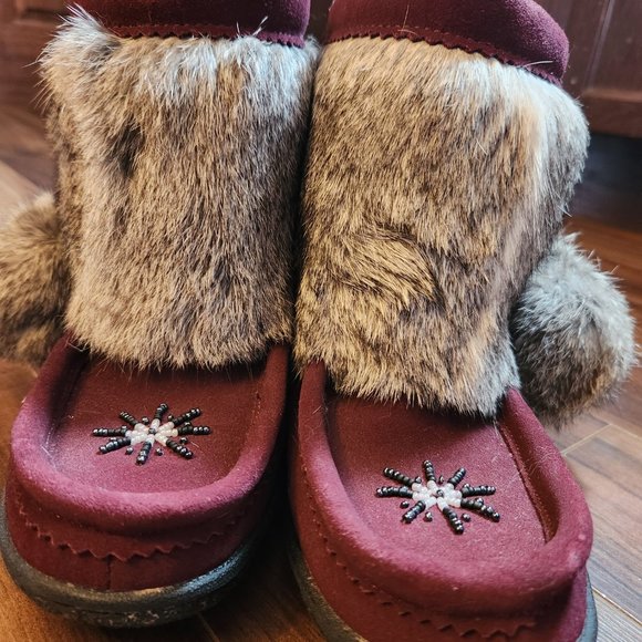 Softmoc Minimuk Size 7 With Fur - Picture 3 of 3